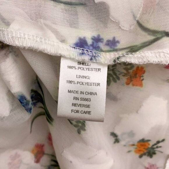 For Cynthia Bell Sleeve Floral Top size large - Picture 10 of 10